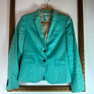 J. crew turquoise blazer (Small/2)